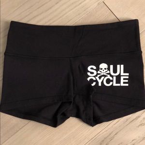 SoulCycle x Lululemon Hot Shorts